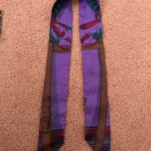 Authentic Hermès "Twilly"